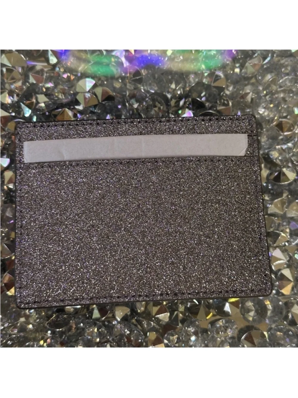 KATE SPADE NIB GLITTER CARDHOLDER